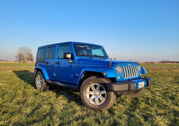 Jeep Wrangler cena 136900 przebieg: 160000, rok produkcji 2016 z Piaseczno małe 137